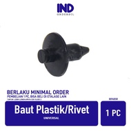 Large Plastic Button-Clip Rivet Bolts M7-7 mm-7mm Umbrella Diameter 16.5 mm Motorcycle NMAX/CBR/Ninj