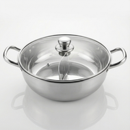 EZ COOK - 不銹鋼邊爐煲有格 30CM