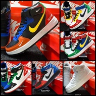 kasut sukan lelaki 🔥41-45🔥READY STOCK🔥NIKE AIRFORCE NEW YORK HIGHCUT SNEAKERS SHOES KASUT SUKAN SPOR