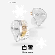 Hzsound Snow Deep Bass In-ear Headphones Hifi Wired Gaming Headsets with Microphone for Rock And Met