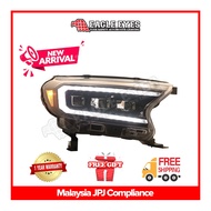 FORD RANGER T7 T8 2016-2019 PROJECTOR LED SEQUENTIAL SIGNAL WELCOME LIGHT HEADLAMP LAMPU DEPAN HEADLIGHT