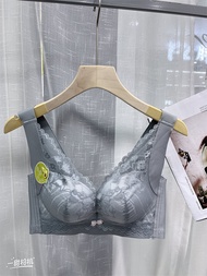 Phase Wire Paul 5160 Plaid Modal Intimates No Steel Ring Push up Breast Holding Adjustable Type Anti