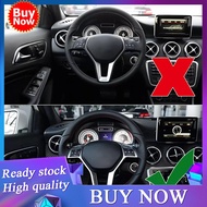 【dv9xr4bi】-Steering Wheel Trim Frame for - A C E GLA CLA -Class W176 W204 W212 X156 C117 Car Steerin