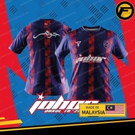 FAZZ JDT02 - JERSEY ANAK J0H0R D4RUL T4Z1M HOME FAN MADE 2022 RED BLUE