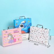 53 PCS Coloring Set for Children - Drawing Tool Brush and Learning Supplies