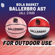 Borong Bola Basket Ballerbro As7 | Bola Basket Outdoor | Bola Basket