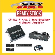 CF-EQ-7-4AM 7 Band Equalizer + 4 Channel Amplifier