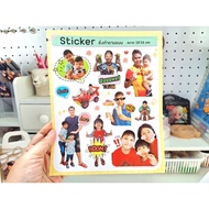 Custom Stickers (Express) Size 19 24 cm. (Larger Than A5) ‍ Big Light (Made To Order As Shown In The