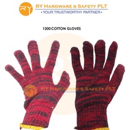 1200 COTTON GLOVES | SARUNG TANGAN | ECONOMIC GLOVES