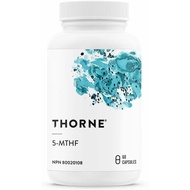 Thorne 5-MTHF 1 mg Folate - Active Vitamin B9 Folate Supplement - 60 Capsules