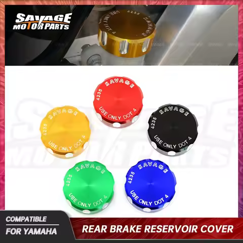 Rear Brake Reservoir Cover For YAMAHA YZ 80/85/125/250 DT 125R 200 230 TY250Z TDR TZ TZR 125 250 R M