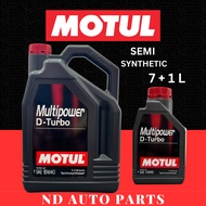 MOTUL 15W40 Multipower D-Turbo 7+1L / 8L