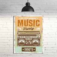 90's Music Wall Decoration Poster