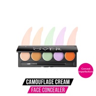 Make OVER Camouflage Cream Face Concealer 5X2 g - Concealer Palette
