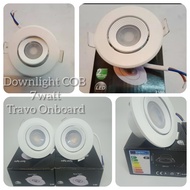 7 watt 7w 7watt inbow COB LED Downlight - Travo on board