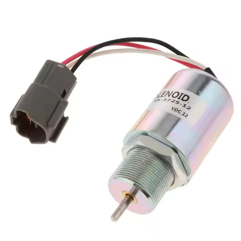 12V Stop Solenoid Valve for Mitsubishi S4L S3L L3E Shutdown Solenoid SA-3725-12 30A87-20404 30A87-10