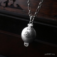 Woo Sterling Silver Ga Buddha Beads Retro Style Wholesale Pure Silver Accessories Pendant Pendant Pe
