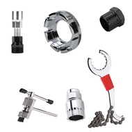 Bicycle Repair Tool Kits Bike Flywheel Removal Chain Breaker Cutter Crank Puller Bike Wrench Cassett