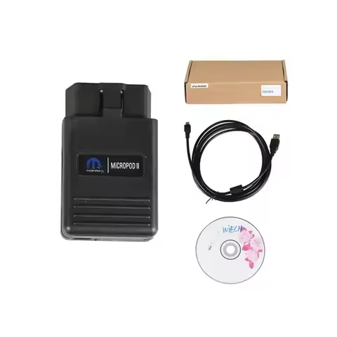 MicroPod 2 wiTech17.04.27 for Chrysler with Fiat Car Diagnostics, Multilingual