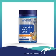 Wagner Horseradish Vitamin C & Garlic 200 Tablets