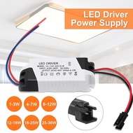 【Worth-Buy】 1 Pcs 1-3w 4-7w 8-12w 12-18w 18-25w 25-36w Led Driver Transformer Electronic Lighting Input Constant Current Powers Supply