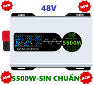 Bộ chuyển đổi điện Sin Chuẩn 5500W-Bộ Đổi Nguồn 12V/24V/48V sang 220V Sin Chuẩn STW-5500w-SOYER TECH