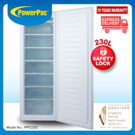 PowerPac Chest Freezer, Upright freezer, Freestanding Freezer 230L (PPFZ230)