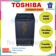(Delivery Available in Klang Valley Only) Toshiba Top Load Washer 12KG AW-DUK1300KM/13KG AW-DUM1400L