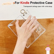EU-FASHION E-Reader , with Wrist Strap Airbag 9/10/11th Gen Back Cover, Transparent Shockproof TPU P