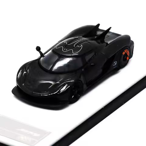 HKM Premium 1:64 Jesko Absolut Full Carbon Die-Cast Car Model Miniature Gifts