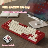 Hotswap AJAZZ AK680 mechanical keyboard (wired) Three colors Red, PURPLE, Brown, Switch Brown/Red/Bl
