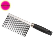 Strongaroetrtomj Multifunctional Potato Wavy Edged  , Stainless Steel Chopper Salad Rocker  Potato S