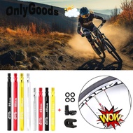 ONLYGOODSS Bicycle Valve Adapter, Universal Stainless Steel Bike Valve Extender, Accessories Bicycle