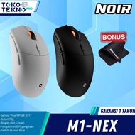 Noir M1 Lite Wireless Gaming Mouse PMW-3325 Garansi Resmi