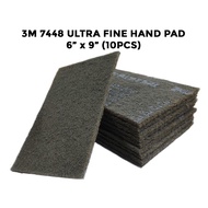 Scotch-Brite Ultra Fine Hand Pad 7448, 6 in x 9 in - Sandpaper