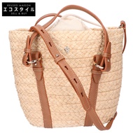 Helen Kaminski PINIMIL S BRIDLE 拉菲草/小牛棉內襯袋 2WAY [二手]