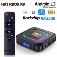 New HK1 RBOX K8 13.0 TV Box Rockchip RK3528 WIFI 6 Support 8K HD BT 5.0 Set Top Box USB3.0 2G16G Media Player 4GB128GB