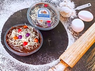 Brownies Coklat Raja Lumer Dessert Cup 200ml Kue Brownies Lembut Lumer Toping Keju Murah