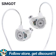 SIMGOT EW100 DSP Earphone Type-C With Mic 10MM Dual-Cavity Dynamic Driver & LCP Diaphragm Crystal Fi