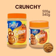 Daisy Peanut Butter Creamy Crunchy Peanut Spread Mentega Kacang Krim Rangup Halal 500g 340g