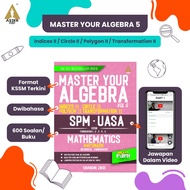 ♙Aster Edu Master Your Algebra 2023 Buku Latihan Matematik Tingkatan 1 2 3 4 5☉