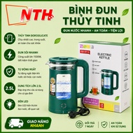[ST13] Electric kettle, 2.3L /2.0L capacity water kettle cheap electric kettle set Glass Kettle