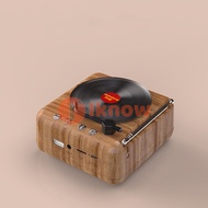 Tôi Biết Máy ghi âm đĩa than Loa Bluetooth sáng tạo Retro ở lại âm thanh radio