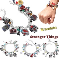 Stranger Things Demogorgon Eleven Decoration Bracelet Pendent for Kids Souvenir Gifts