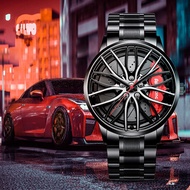 NEKTOM Jam Tangan Lelaki Top Sports Car Rim Watch Original Hub Wheel Watch Men Waterproof Watches Stainless Steel Casual Watch