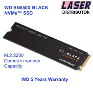 WD Black SN 850X PCIe Gen4 x4 NVMe M.2 2280 Internal Solid State Drive