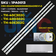 Backlight TV PANASONIC 40 Inch TH-40C302G TH-40D302G TH-40E302G CRH-ES40WWB303008035ADREV1.0
