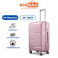 BIG BAG Sprinter 24" (PP) Polypropylene Luggage 24 Inch Unbreakable Luggage Bag Travel 24 Inch Suitc