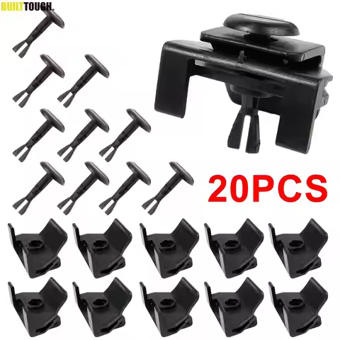 20 Pcs Front Fender Liner Bumper Cover Pin Clips For Toyota 4Runner Highlander Sienna Solara Lexus G