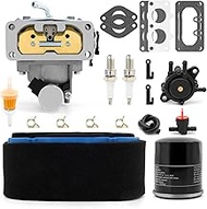 Carburetor Fuel pump Air Filter For John Deere Z445 Z465 EZtrak Zero Turn Mower For Kawasaki FH721V 